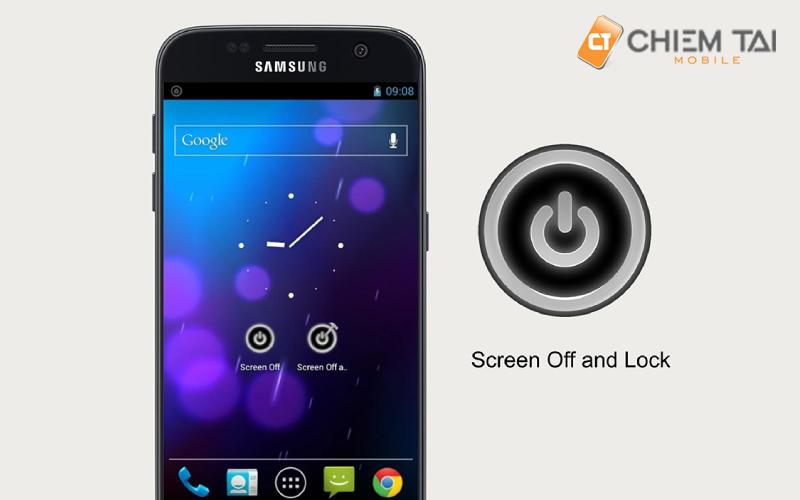 Cách khoá màn hình điện thoại Samsung NHANH không cần nút nguồn