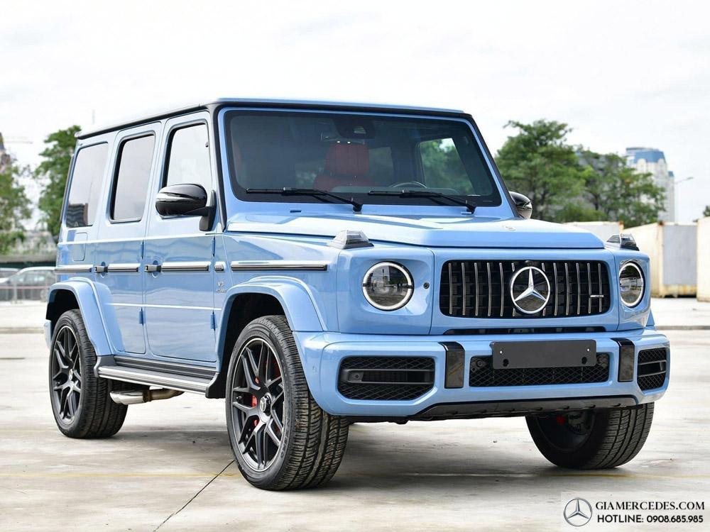 Đánh giá “ông vua địa hình” Mercedes G63 màu xanh China Blue