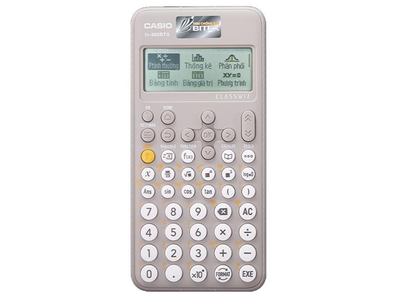 Cách bấm giá trị tuyệt đối trên máy tính Casio FX 880BTG