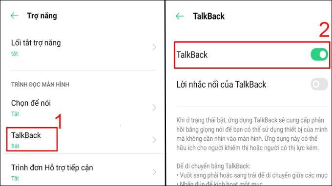 Cách tắt TalkBack trên điện thoại Android và iOS chi tiết nhất