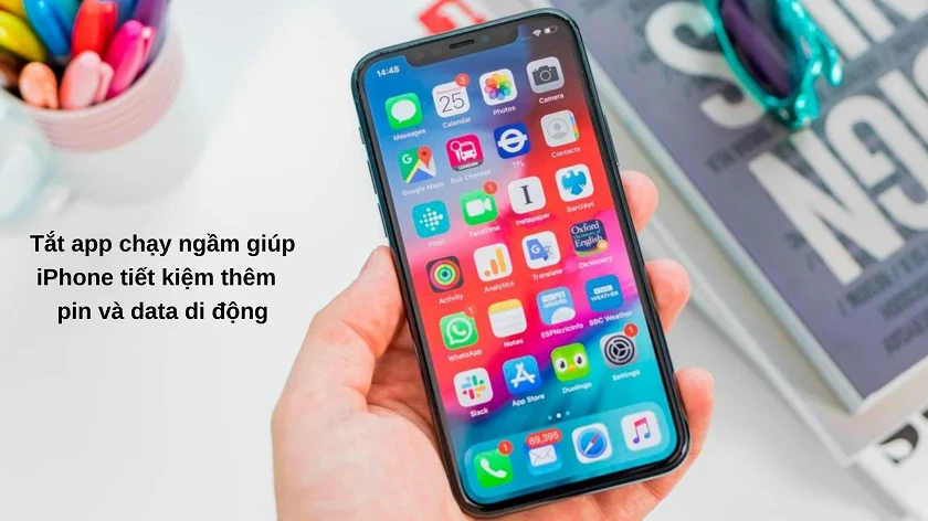 tắt ứng dụng chạy ngầm iphone