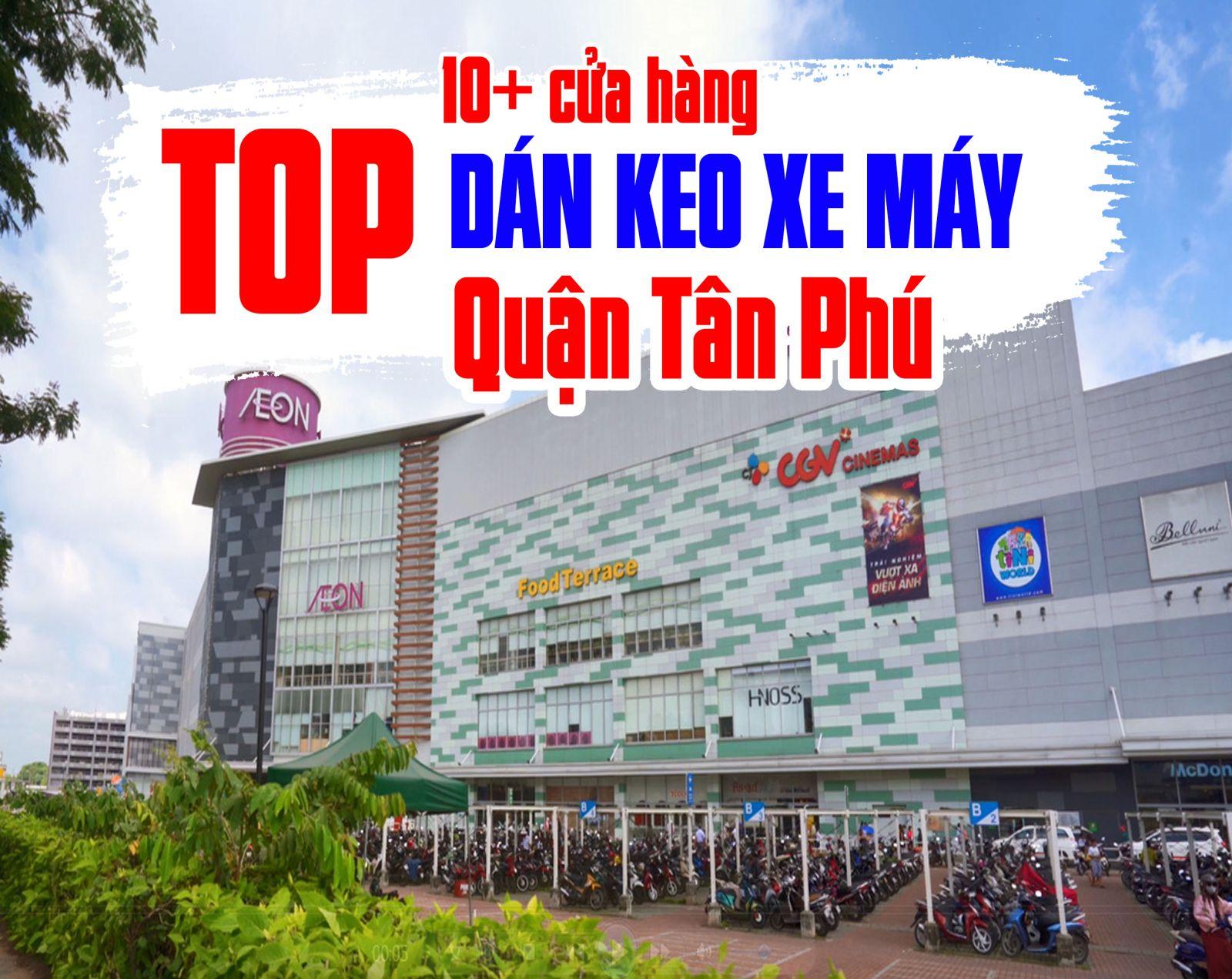 [TOP] 10+ tiệm dán decal xe máy tại quận Tân Phú uy tín, chất lượng 2023