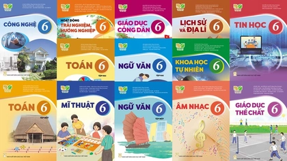 Sách giáo khoa lớp 6 theo chương trình mới gồm những cuốn nào?