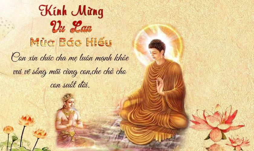 Hình ảnh câu chúc ngày lễ Vu Lan báo hiếu