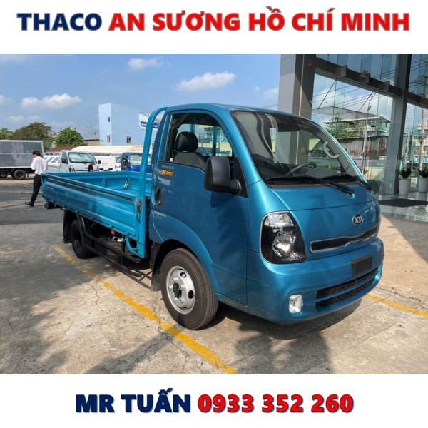 GIÁ XE TẢI KIA K250 THÙNG LỬNG TẢI 2,490 KG MỚI NHẤT