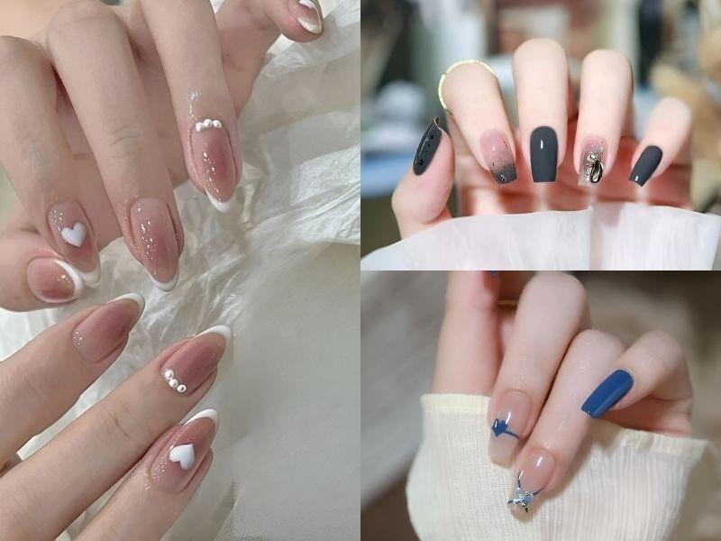 Những mẫu nail sơn gel đẹp thịnh hành nhất hiện nay