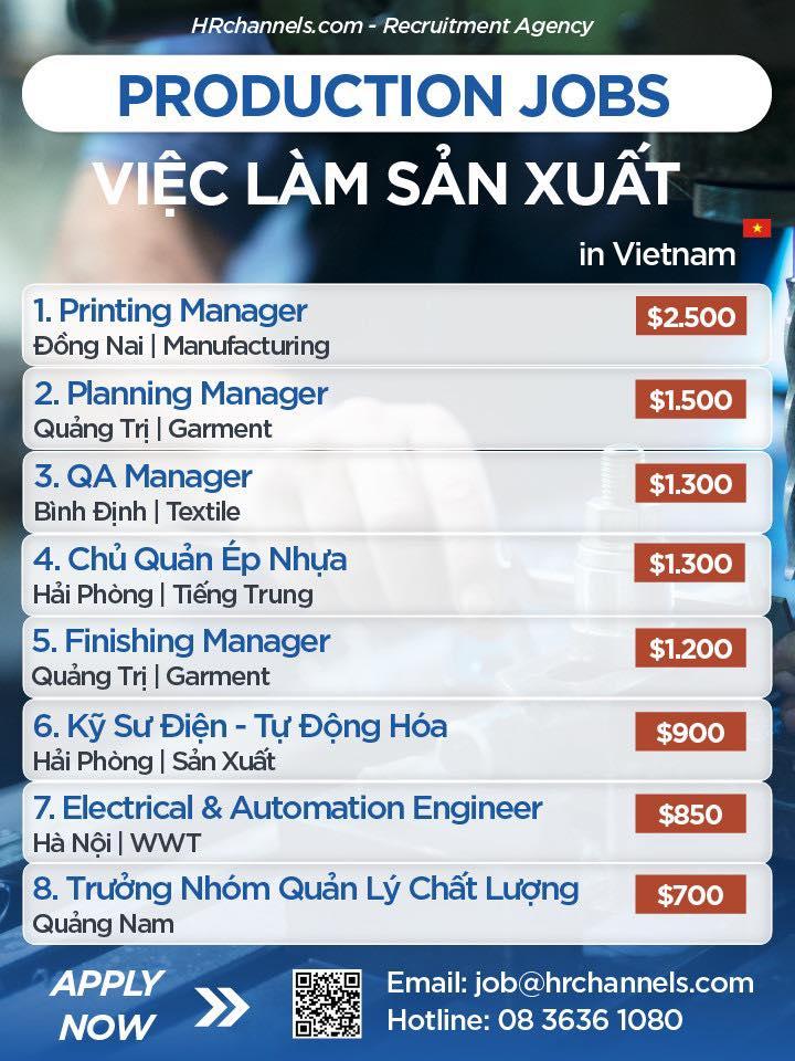 Sản xuất là gì? Làm việc tại ngành sản xuất cần những gì?