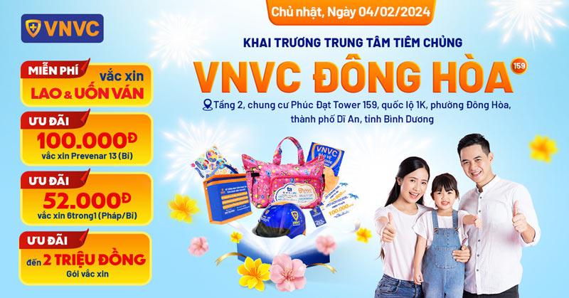 khai trương vnvc đông hòa