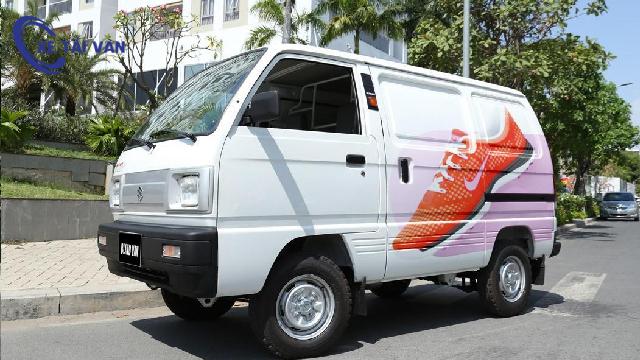 Giới thiệu tổng quan xe suzuki blind van 2s 580 kg