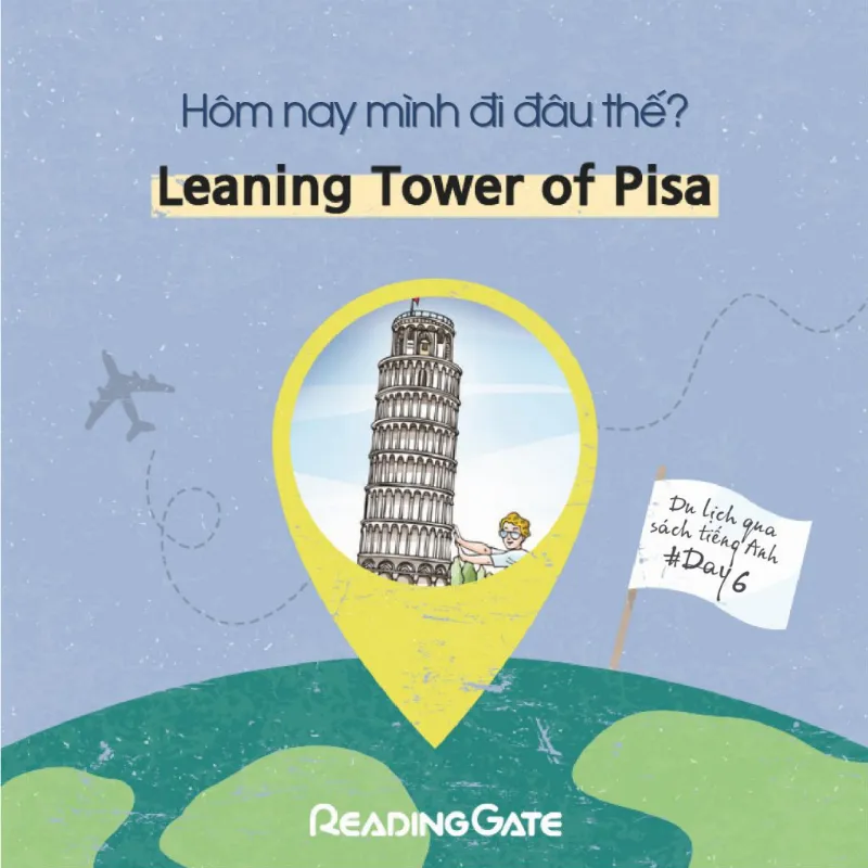 Khám Phá Bí Ẩn Tháp Nghiêng Pisa Qua Ebook Tiếng Anh Thú Vị