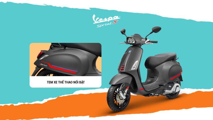 Mua Xe Vespa Sprint 2024 Giá Tốt - Giá Xe Vespa Sprint ABS