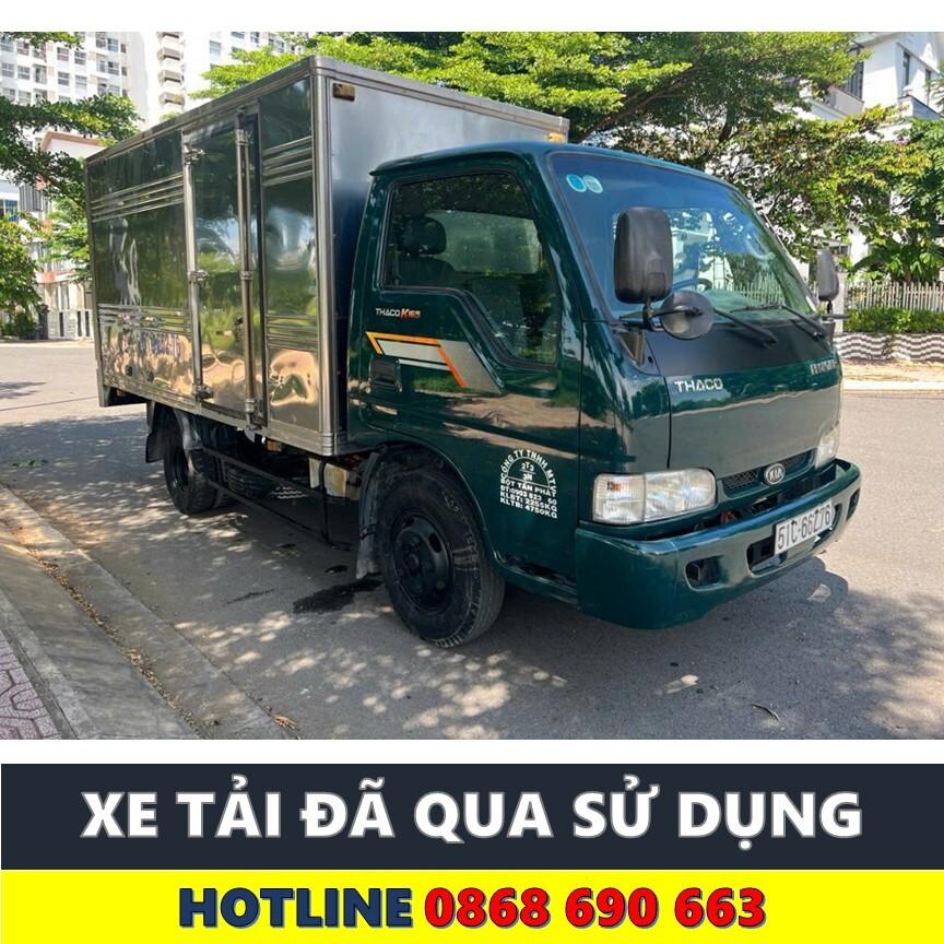 XE TẢI CŨ KIA K165 THÙNG KÍN ĐỜI 2015 GIÁ TỐT