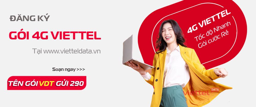 Đăng ký 4G Viettel – Gói cước 4G/5G tháng giá rẻ 2024