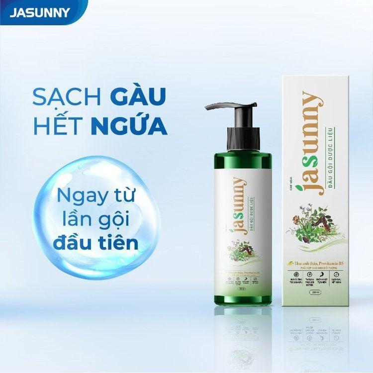 Dầu gội dược liệu Jasunny là sự kết hợp tuyệt vời từ 13 loại thảo dược tự nhiên