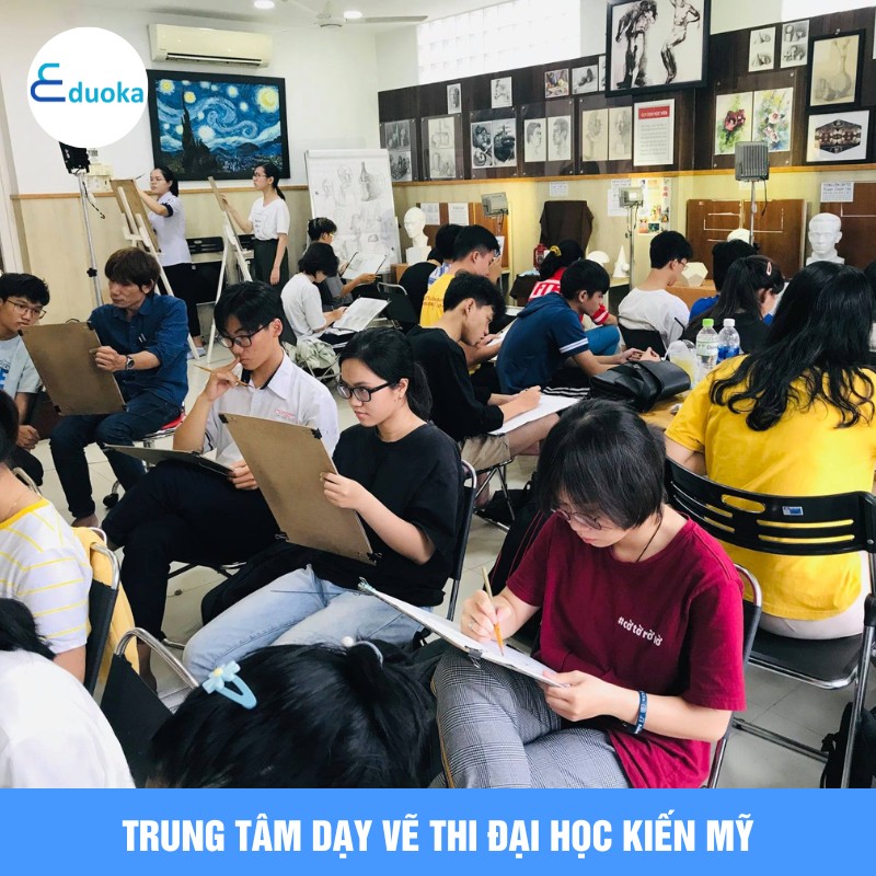 Top 9 trung tâm dạy vẽ thi đại học hàng đầu luyện thi kiến trúc - mỹ thuật TP. HCM