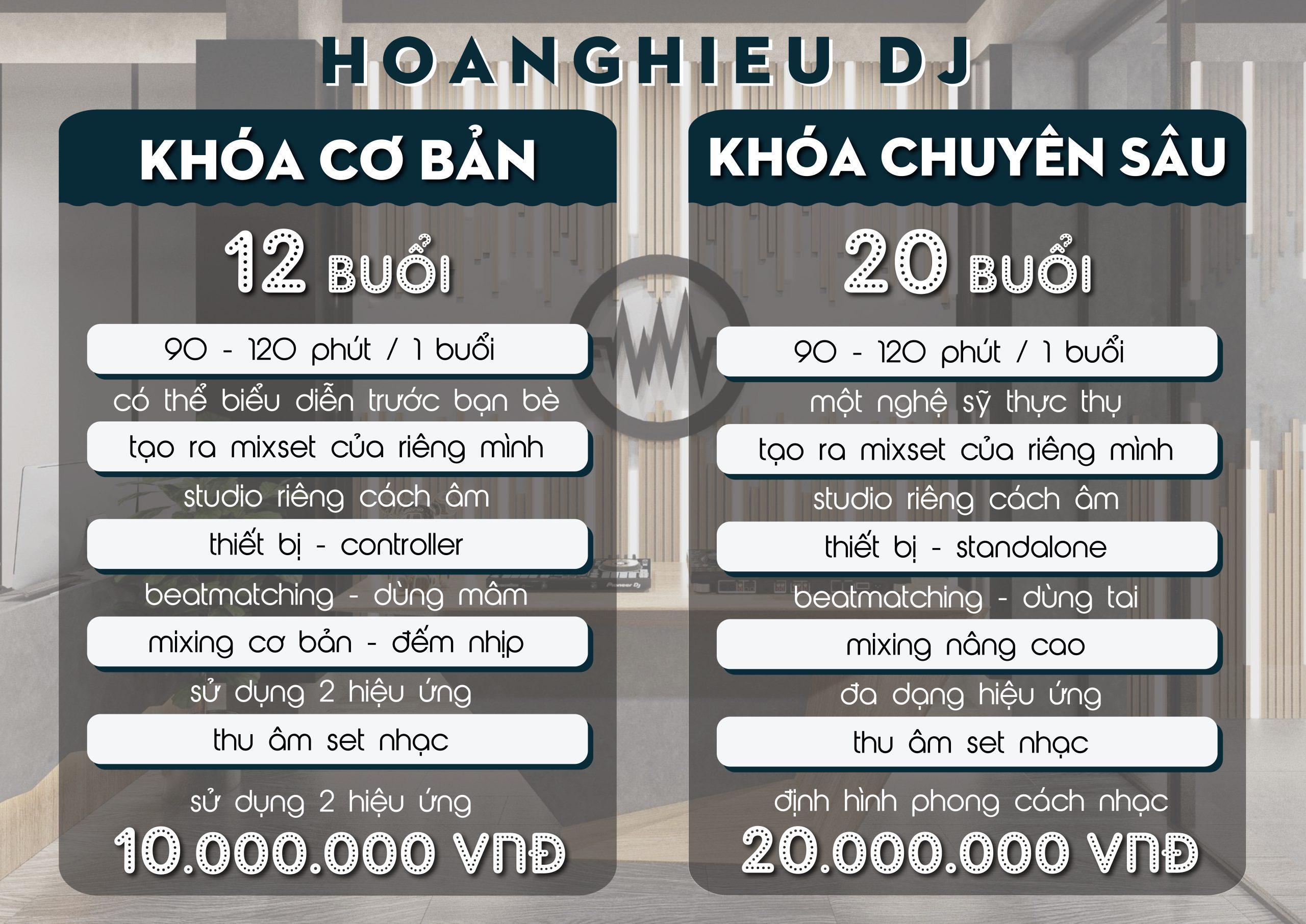 học DJ Hoàng Hiếu