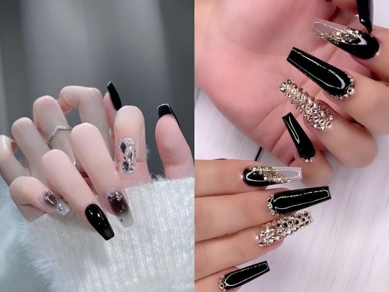 Top 20+ Mẫu Nail Màu Đen Đẹp, Sang Chảnh Và Đầy Cá Tính