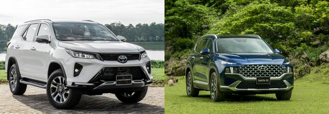 Hyundai Santa Fe và Toyota Fortuner: Cuộc chiến đến hồi kết?