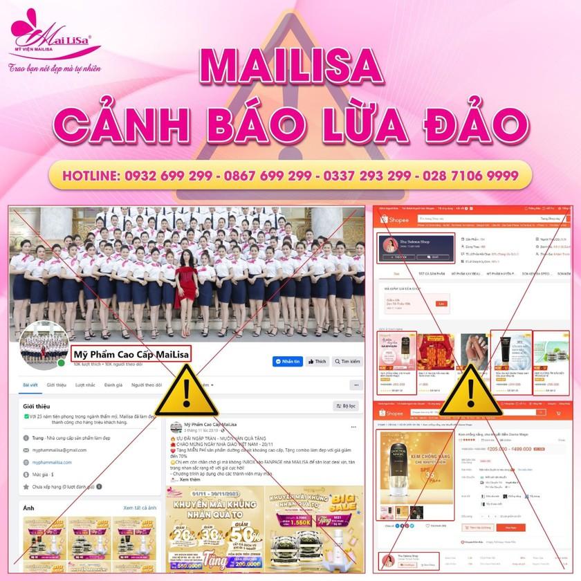 Cảnh báo thủ đoạn mạo danh Thẩm mỹ viện Mailisa lừa đảo