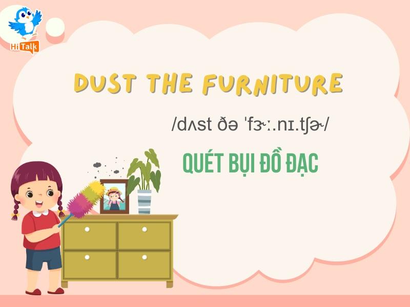 20+ TỪ VỰNG VỀ CÔNG VIỆC NHÀ BẰNG TIẾNG ANH | DO THE HOUSEWORK