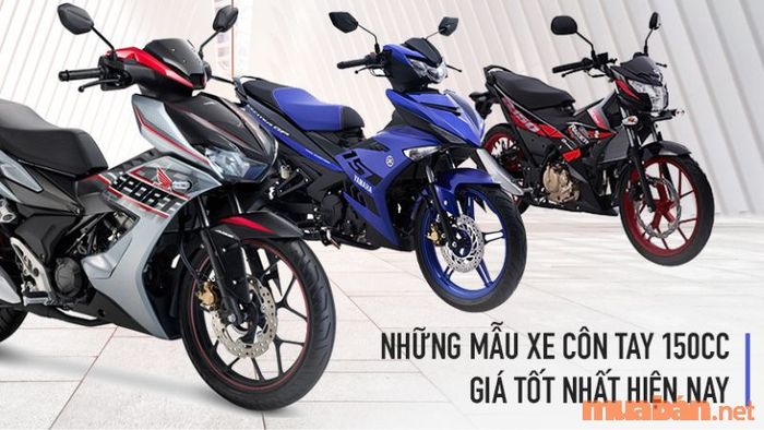 Top 18 Mẫu Xe Côn Tay 150cc Hấp Dẫn Năm 2024