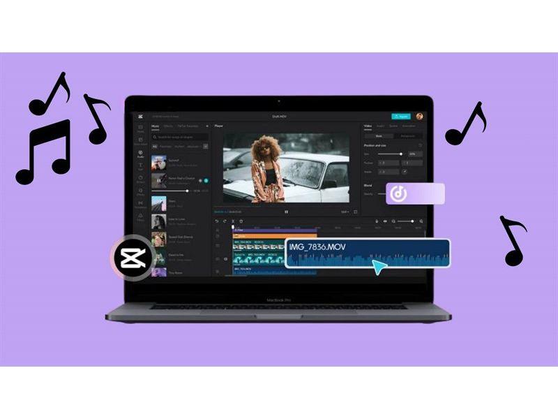 Cách chèn nhạc vào CapCut trên máy tính, giúp sản xuất ra nhiều video cuốn hút