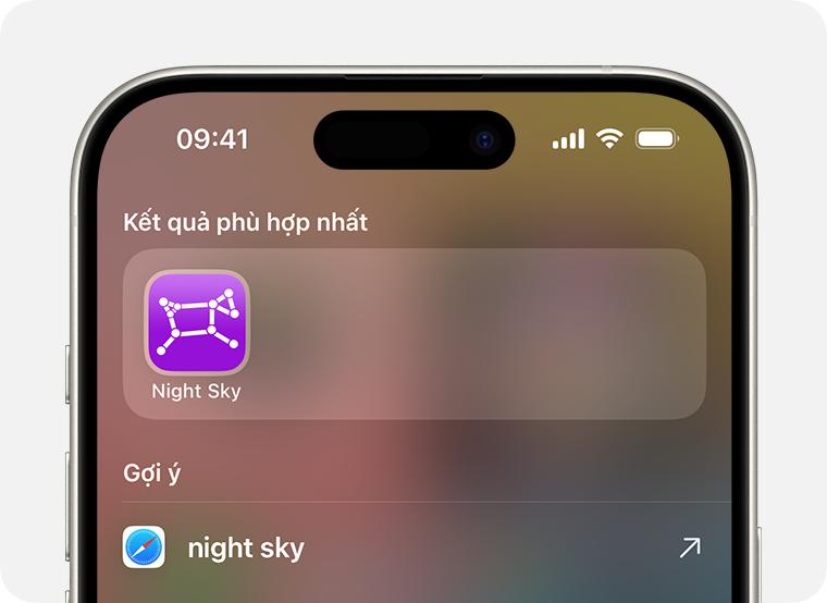 Nếu bạn không tìm thấy ứng dụng trên Màn hình chính trên iPhone