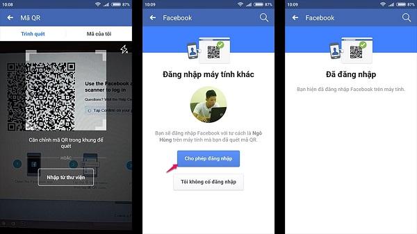 Hướng dẫn cách, tạo quét mã QR trên Facebook