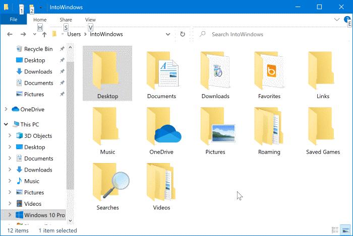 Di chuyển Desktop, Download và Documents sang ổ khác trên Windows 10