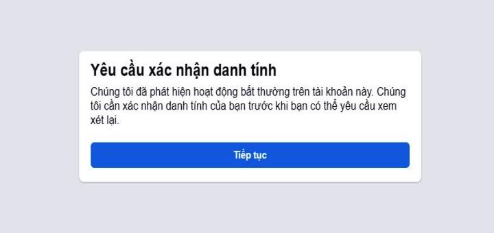 Cách xác minh danh tính và nuôi tài khoản quảng cáo facebook