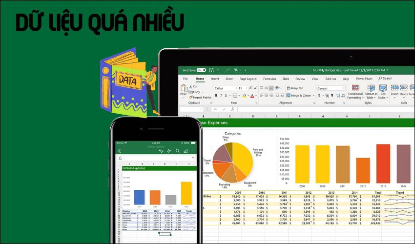 File Excel bị nặng do đâu? Cách xử lý nhanh nhất