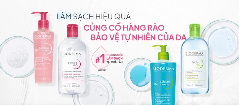 Nước tẩy trang Bioderma có mấy loại? Có tốt không?